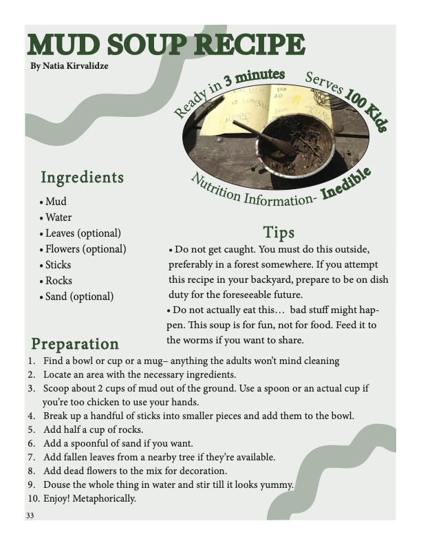 Mud Soup Recipe